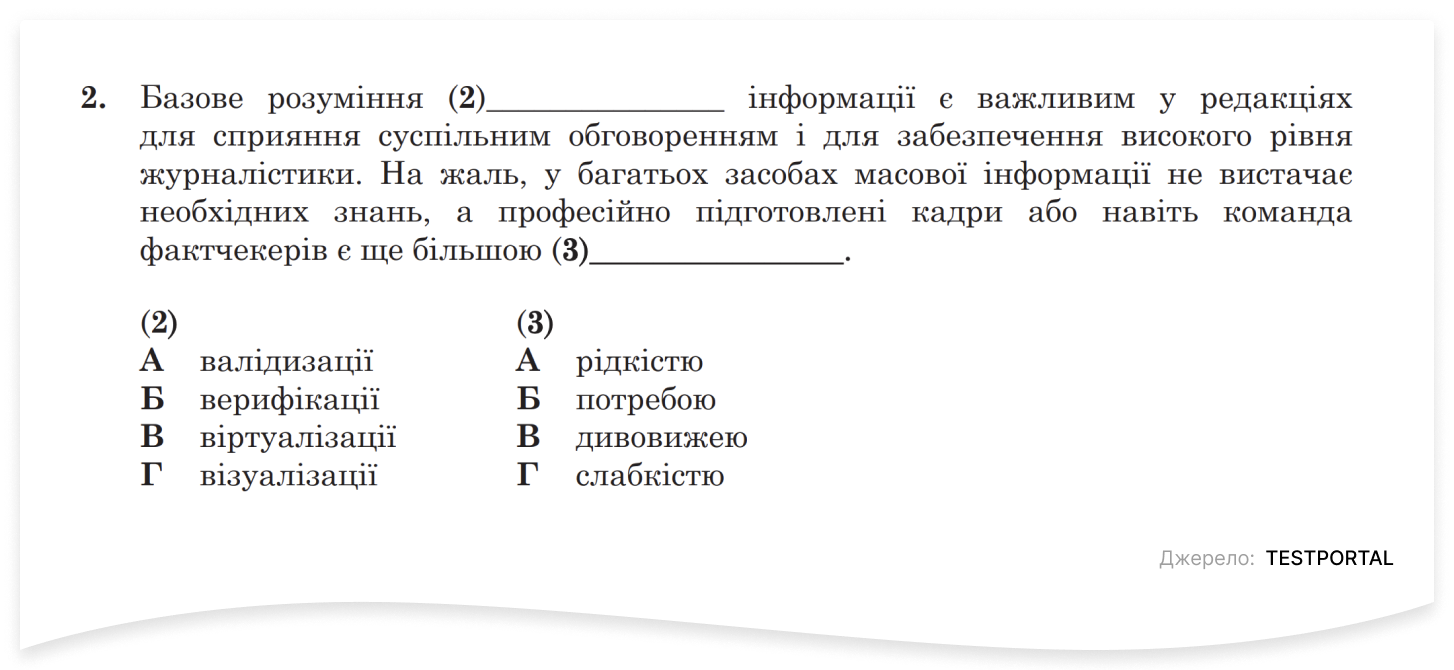 ТЗНК приклад завдання